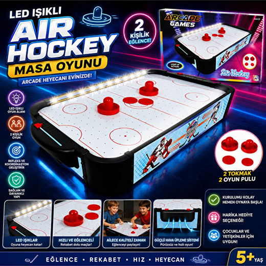 AIR HOCKEY™️ — Telefonu Unutturan Oyun